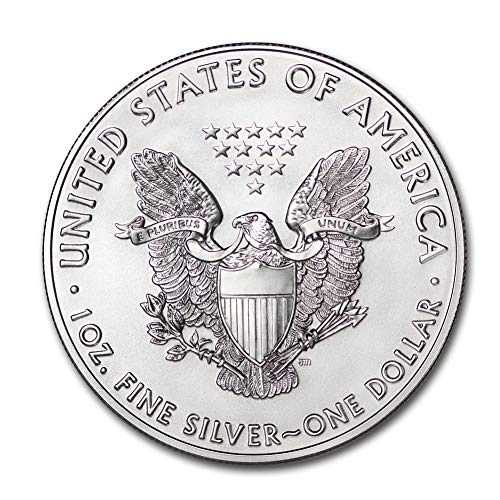 2021 1 oz Amerikai Ezüst Sas Érme Brilliant Uncirculated (1-es Típus - Kapszula) az amerikai Egyesült Államok pénzverdéje