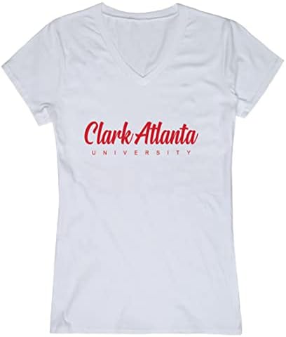 Clark Atlanta University Párducok Női Script Tee Póló
