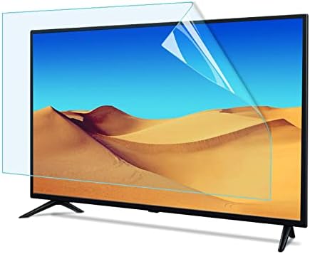 Matt, Tükröződésmentes TV Képernyő Védő Anti-Kék Fény/Anti-UV-Sugárzás/Anti Karcolás Film Szűrő, 32-75inch Smart TV LCD LED