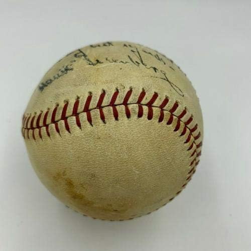 Hank Greenberg 1940-es években Egyetlen Dedikált Baseball , Hogy A Barátom, David A SZÖVETSÉG COA - Dedikált Baseball