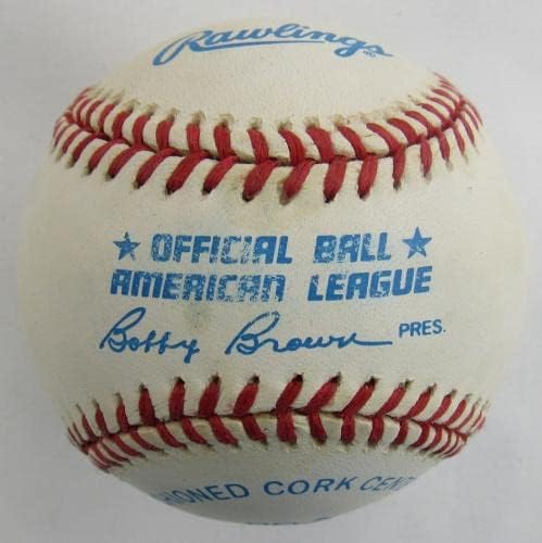 Jack Phillips Aláírt Automatikus Aláírást Rawlings Baseball B121 - Dedikált Baseball
