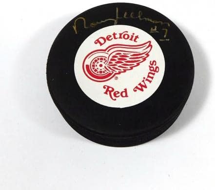 Norm Ullman Aláírt Hivatalos NHL Jégkorong Red Wings SZÖVETSÉG Auto DA054883 - Dedikált NHL Korong