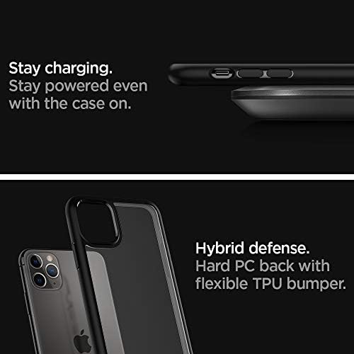 Spigen Ultra Hibrid Esetben Kompatibilis az iPhone 11 Pro - Fekete - 5,8 hüvelyk