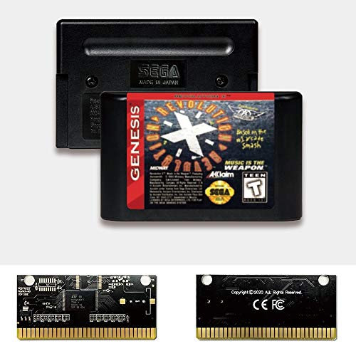 Aditi Forradalom X - USA Címke Flashkit MD Electroless Arany PCB Kártya Sega Genesis Megadrive videojáték-Konzol (Régió-Mentes)