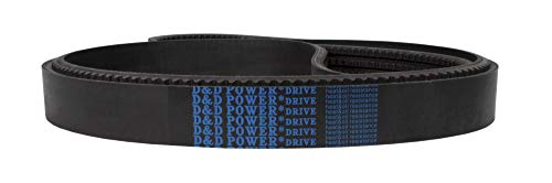 D&D PowerDrive 3VX1120/04 Owatonna Gyártási Csere Öv, 3VX, 4 -Sávos, 112 Hossz, Gumi