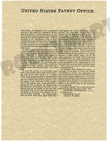 1879 Medence Dákót Biliárd SZABADALMI ART PRINT Pergamen Raktáron - Előállított Eredeti Szabadalmi Fájl