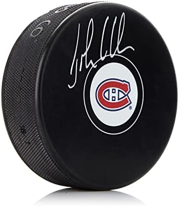 John LeClair Montreal Canadiens Dedikált Jégkorong - Dedikált NHL Korong