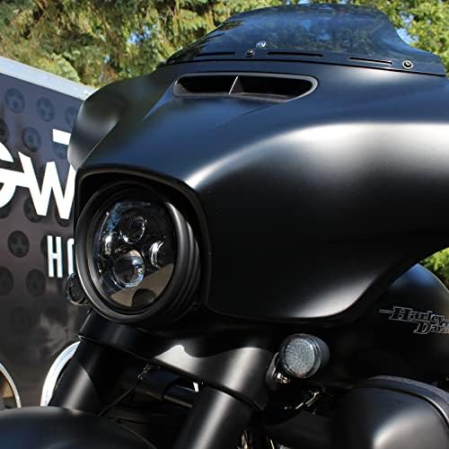 Hogworkz® 7 Hüvelykes LED Fényszóró - Daymaker Csere Kompatibilis a Harley-Davidson Street Glide Road King Electra Glide