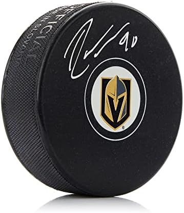 Robin Lehner Vegas Arany Lovagok Dedikált Jégkorong - Dedikált NHL Korong