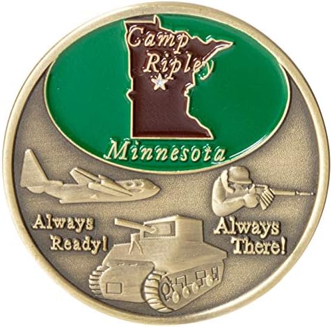 Amerikai egyesült Államok USA Katonai Tábor Ripley Minnesota A Harcos Választás Kihívás Érme